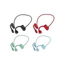 BL09 Bone Conduction Headphones Sports Wireless Earphones With Built-in Mic Sweat Resistant Headset For Running Cycling Workouts. 