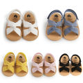 Cute Summer Baby Girls Sandals Non Slip Cross Knot Infant Baby Shoes Toddler Kids Shoes First Walkers 3-18Months. 