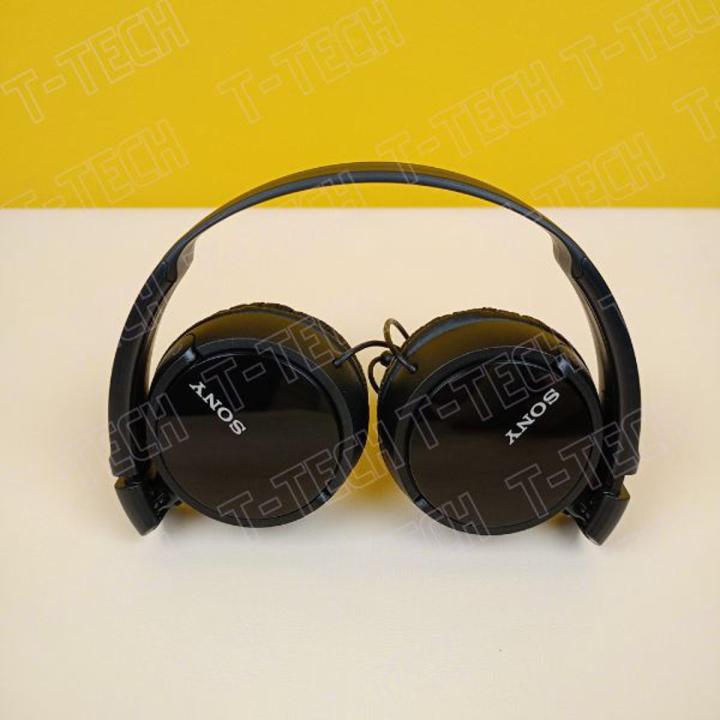 Sony MDR-ZX110AP Black Wired On-Ear Headphone