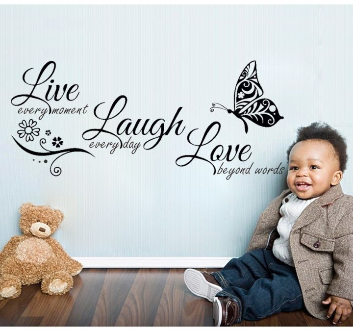 Live%20Laugh%20Love%20Butterfly%20Flower%20Wall%20Art%20Sticker%20Modern%20Wall%20Decals%20Quotes%20Vinyls%20Stickers%20Wall%20Stickers%20Home%20Decor%20Living%20Room%20-%20Image%203
