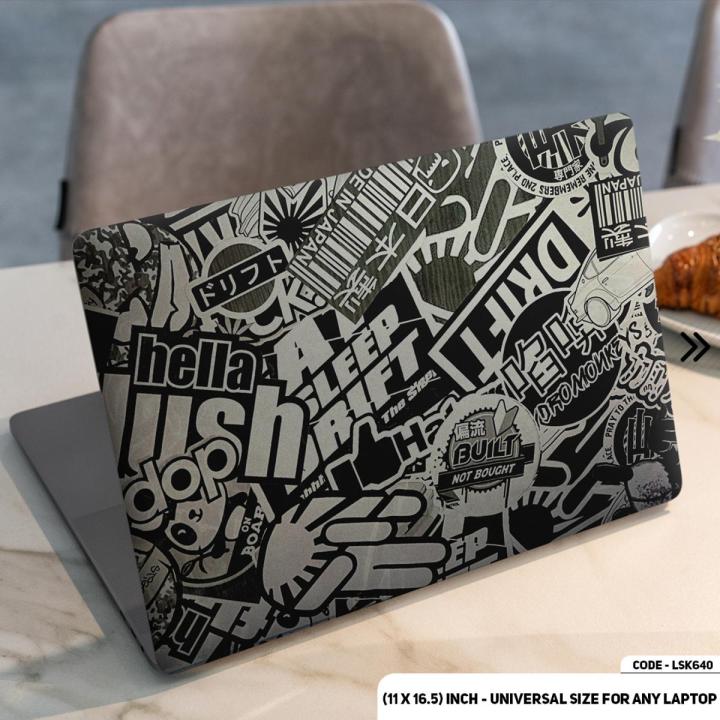 Drift%20&%20Hella%20Sticker%20Bombing%20Laptop%20Skin%20&%20Laptop%20Sticker%20-%20Add%20A%20Unique%20Look%20To%20Your%20Laptop%20With%20This%20Waterproof%20Removable%20Sticker%20-%20Image%202