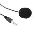 Lavalier Lapel Microphone Clip-on Omnidirectional Condenser Mic iphone/android. 