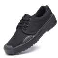 Men's Wear-Resistant Breathable Shoes Training Shoes Training Shoes Migrant Workers Construction Site Labor Protection Shoes Rubber Shoes Farmland Work Shoes. 
