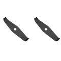 2X Brush Cutter Grass Trimmer Head Knife Cutting Steel Blade 2 Tooth 2T Trimmer Blade 305 X 25.4 X 3Mm for Brushcutter. 