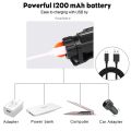 Portable mini High Power LED Headlamp Built-in Battery T6+COB USB Rechargeable Headlight Waterproof Head Torch Head Lamp. 