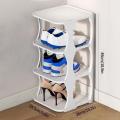 Rack Cabinet Spliceable Shoe-shelf for Home Students Dormitory Storage Shelf Hanger Shoes Organizer Durable Multi-layer Shoe. 