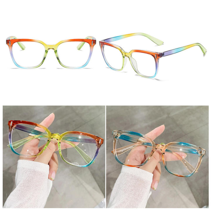 Large%20Frame%20Gradient%20Anti%20Blue%20Light%20Glasses%20Trendy%20Street%20Style%20Vintage%20Square%20Frame%20Glasses%20Flat%20Rainbow%20Frame%20Glasses%20for%20Street%20Photography%20Vision%20Correction%20Eye%20Protection%20Fashionable%20Outfit%20-%20Image%205