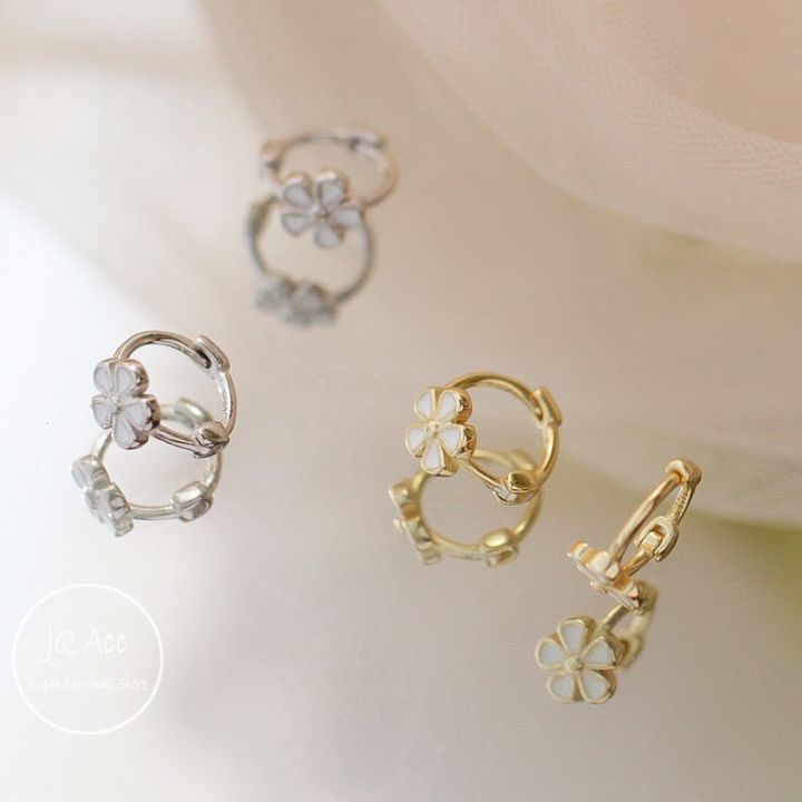 14k%20Flower%20Hoop%20Earings%20for%20Women%20Hikaw%20Silver%20Earrings%20Gold%20Non%20Tarnish%20Hypoallergenic%20earings%20for%20kids%20-%20Image%204