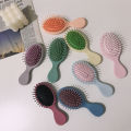 Mini children's airbag cushion massage generous curly hair sandalwood large curved cream glue DIY small comb home. 