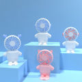 Outdoor travel usb handheld small fan mini spaceman astronaut charging student.