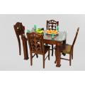 4 chair Dinning Table Set Malaysian Process Wood DI-03. 