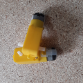 Gear Motor for Robot Wheel DC yellow colour.