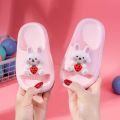 Jlong Kids Cartoon Slippers for Indoor and Beach Wear Cute Soft and Non-Slip Children Sandals Shoes. 