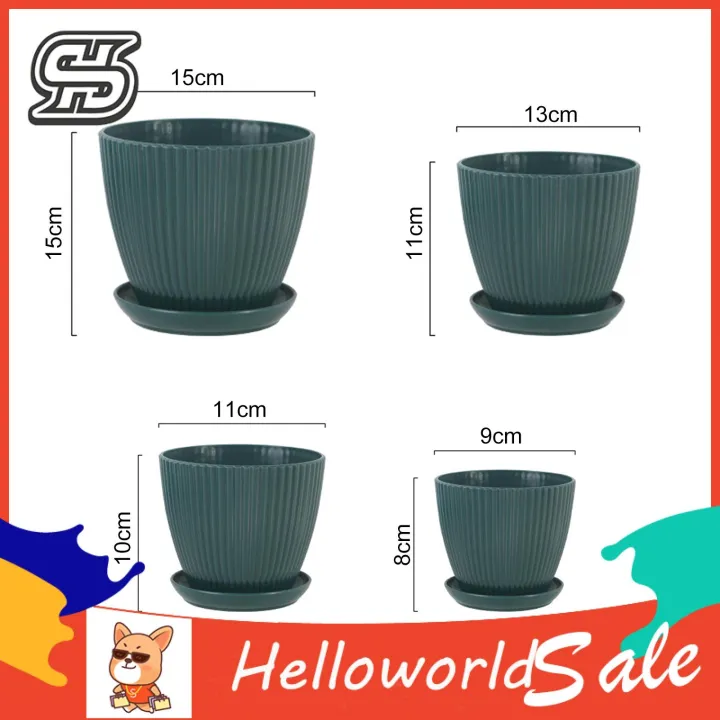 HelloWorld%20Round%20Flower%20Pot%20Corrosion%20Resistant%20Smooth%20Surface%20Flower%20Pot%20-%20Image%209