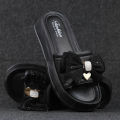Women's Sandal Flat Heel Women Sandals Shoes 2310 Girls shoe Girls Sandal Bow Style Girls Slipper Slides Chains sandal for girls.