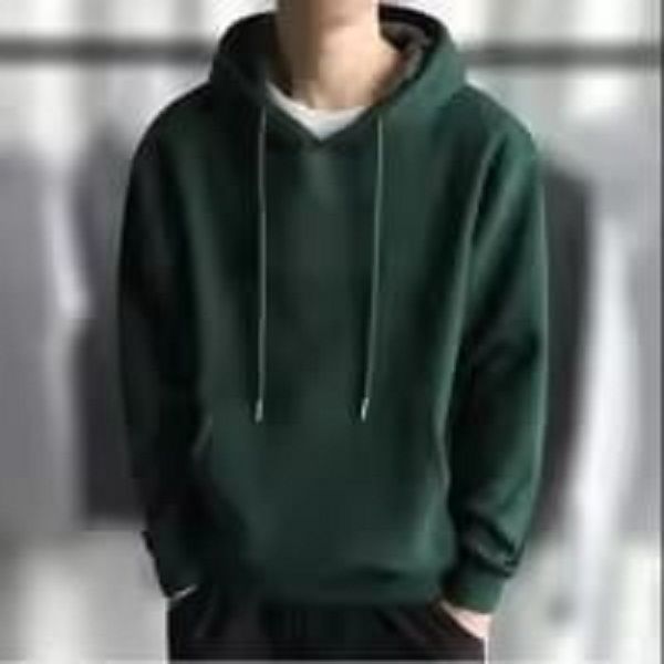 Green Hoodie Jacket For Men - Comfortable Outerwear For Chilly Days