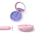 Denture Storage Box Invi-salign Orthodontic Aligner Retainer Braces Storage Box False Teeth Container Protective Case Organizer. 