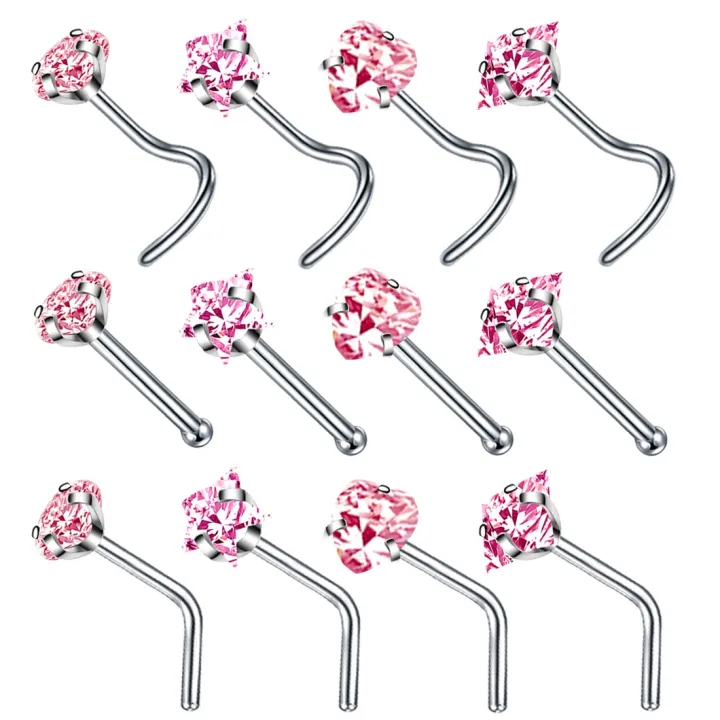 4PCS%20Surgical%20Steel%20Heart%20Nose%20Ring%20Stud%20Pack%20Real%20Star%20L%20Shape%20Nose%20Piercing%20Stud%20Set%20Square%20Nose%20Rings%20Set%20Piercing%20Nariz%20Lote%20-%20Image%206