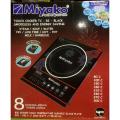 Miyako Induction Cooker TC-R2 Black With 28cm Steel Karai Free. 