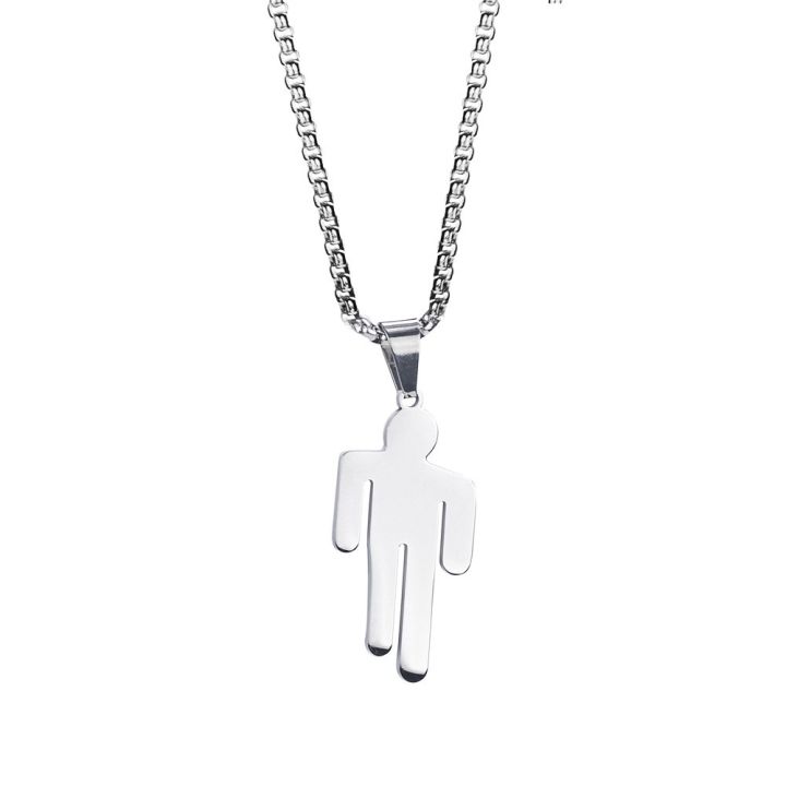 Stainess%20Steel%20Humanoid%20Pendant%20Hip%20Hop%20Necklace%20Billie%20Eilish%20Blohsh%20The%20same%20style%20No%20Fade%20Silver%20Color%20Lover%20Jewelry%20with%20Chain%20For%20Women%20Men%20-%20Image%202