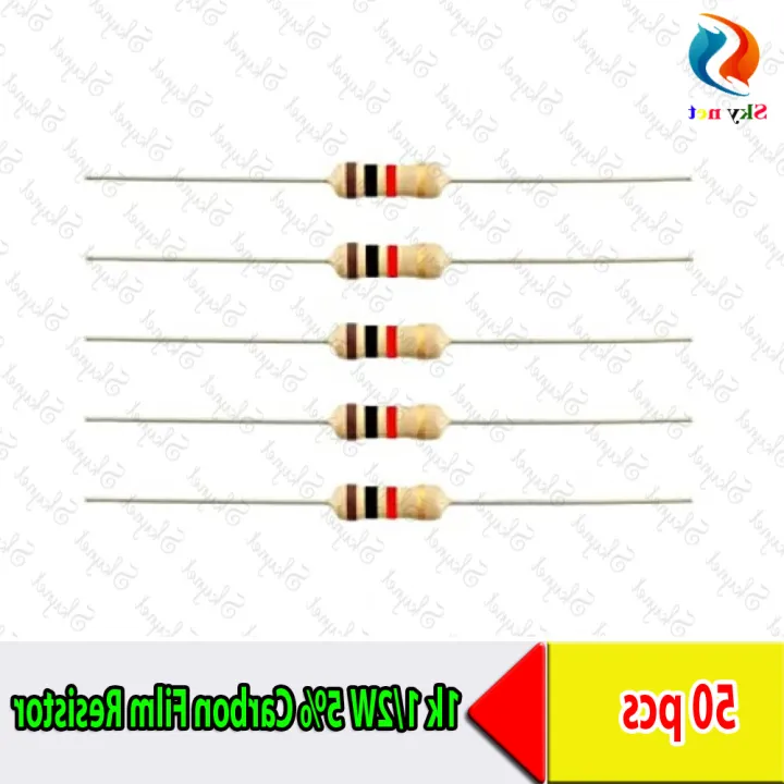 Resistor-%201K,%20220K%E2%84%A6,%2010K,%201%E2%84%A6,%20470K,%2010%E2%84%A6,%203.3%E2%84%A6,%20270%E2%84%A6,%2047%E2%84%A6,%204.7K,%20%201/4W%205%25%20Carbon%20Film%20Resistor%20(50pcs)%20-%20Image%203