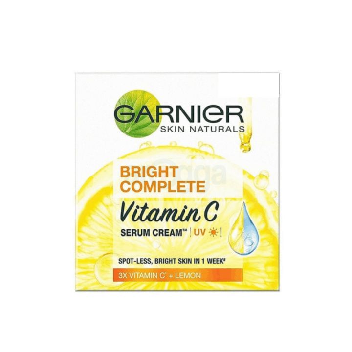 Garnier Bright Complete Vitamin C Serum Cream Uv,- 45g