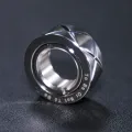 Metal Rachet Wheel Fidget Ring Push Slider Adults EDC Fidget Slider Magnetic Fidget Toys ADHD Autism Stress Relief Spinner Toys. 