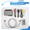 LY18 HIFI Lossless Bluetooth Receiver Long Distance Bluetooth Adapter 5.4 Adapter Audio Wireless Receiver 6 in 1.
