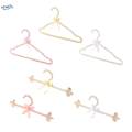 Elegant Clothes Dress Pants Hanger Beaded Clothing Hanger Closet Hanger Pearl Bowknot Clothes for Bride Baby Children.
