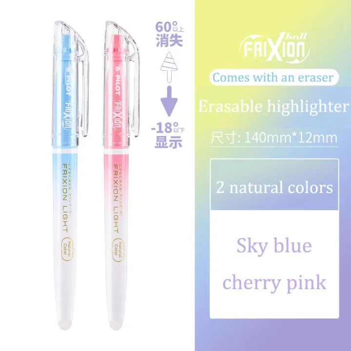 Japanese%20PILOT%20Highlighters%20Erasable%20Natural%20Color%20SFL-10SL%20Marker%20Pen%20Color%20Frixion%20Student%20Soft%20Light%20Color%20Note%20Taking%20Pen%20Amour%20zii%20-%20Image%207