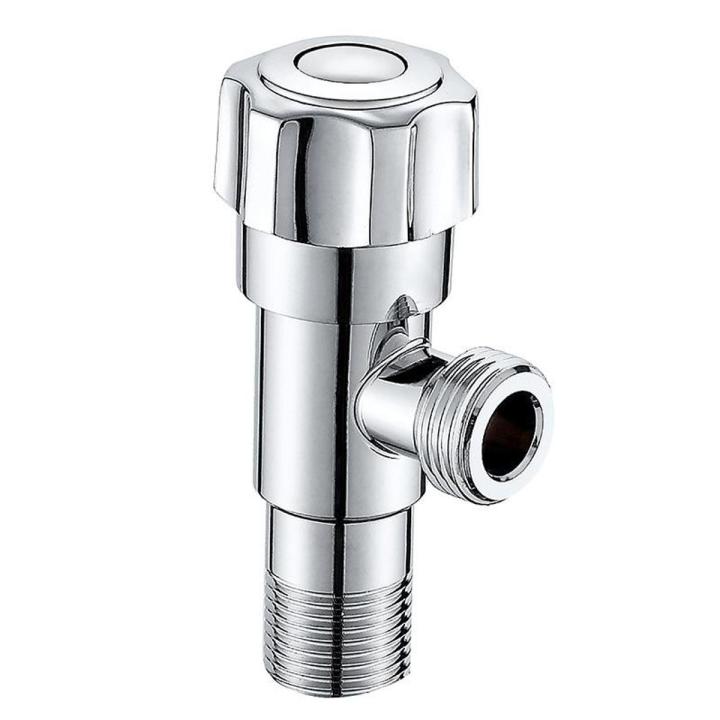 KOGEEK Factory direct Huiba sanitary ware steel angle valve single cold water heater toilet triangle valve bathroom hardware accessories Steel angle valve