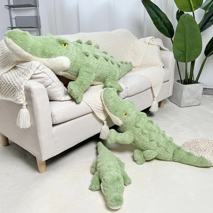 Soft%20Crocodile%20Plush%20Toy%20Fluffy%20Full%20Stuffed%20Animal%20Pillow%20Doll%20Jungle%20Green%20Giant%20Alligator%20Sofa%20Cushion%20Kids%20Birthday%20Gift%20-%20Image%203