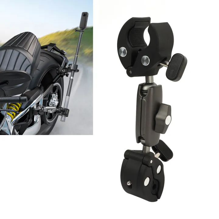 Dual%20Ball%20Clamp%20Mount%20360%20Degree%20Rotation%20T%20Knob%20Locking%20Crab%20Pliers%20Clip%20Action%20Camera%20Mount%20for%20Go%203%20Action%20Camera%20-%20Image%202