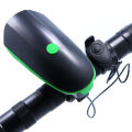 Super Bright 140 Lumen Lights 3 Modes, Special USB Rechargeable Bike Bike Horn and Light 250 DB with Multicology - Cycle Accessories.