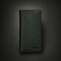 Zays Premium Eco-Friendly Leather Long Wallet for Men, Handmade Slim Compact Wallet 7.4 x 3.7 x 1 Inch, 7 Card Slots, ID Slot, Cash Compartment, 2 Mobile Compartments, Fits Large Smartphones, Luxury Gift Box.