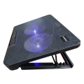 Laptop Cooling Pad N99 With 2 Dual Fan Cooling fan- laptop cooler. 