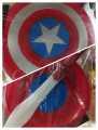 Avengers-Captain America Shield Decal Sticker Toy with Sword- Light & Music.