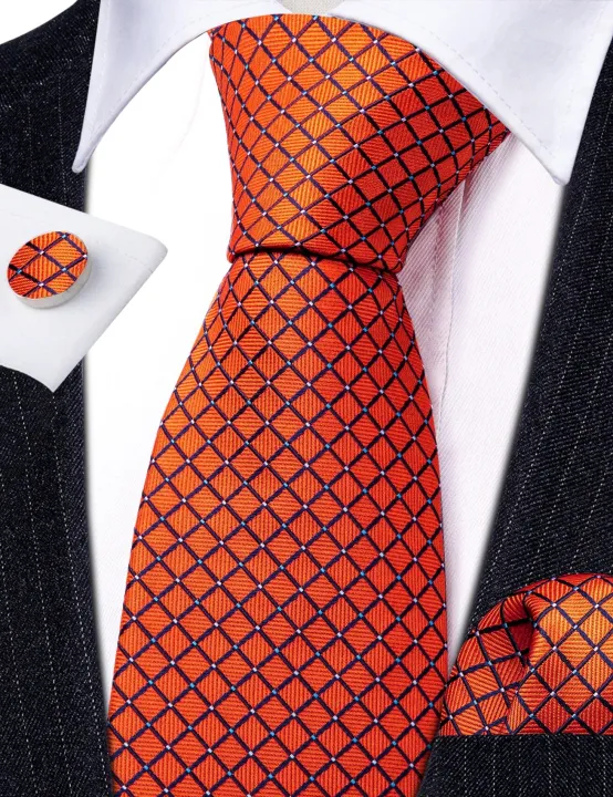 Fashion%20Orange%20Yellow%20Men%20Tie%20Luxury%20Silk%20Plaid%20High%20Quality%20Pocket%20Square%20Cufflinks%20Sets%20Groom%20Wedding%20Gifts%20Barry.Wang%206484%20-%20Image%206