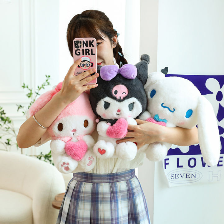 35Cm%20Kawaii%20Sanrio%20Plush%20Doll%20Toy%20Anime%20Figure%20Kuromi%20My%20Melody%20Cinnamoroll%20Soft%20Stuffed%20Pillow%20Room%20Decor%20Children's%20Toys%20Gift%20-%20Image%205