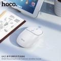 HOCO GM25 Dual-Mode Wireless Bluetooth 2.4G Silent Mouse For Laptop Computer Mobile.