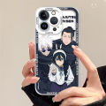 Phone Case For Compatible For iPhone 11 12 13 14 15 Pro Max Plus 12 13 Mini XR X XS Max 8 7 6 6S PLUS 5 5S Back Cover Cartoon Japan Anime Jujutsu Kaisen Gojo Satoru Geto Suguru Okkotsu Yuta Transparent New Design TPU Clear Fashion Back Cover Casing.