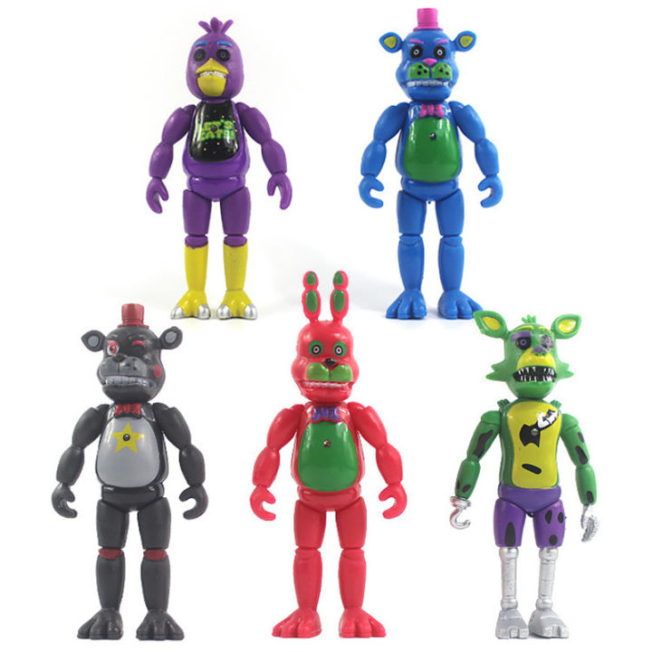 %E3%80%90GlobalGlamour%E3%80%91New%205pc/et%2015CM%20Figure%20Five%20Night%20At%20Action%20Figure%20FNAF%20Bonnie%20Foxy%20Freddy%20Fazbear%20Bear%20PVC%20Model%20Doll%20Toy%20-%20Image%202