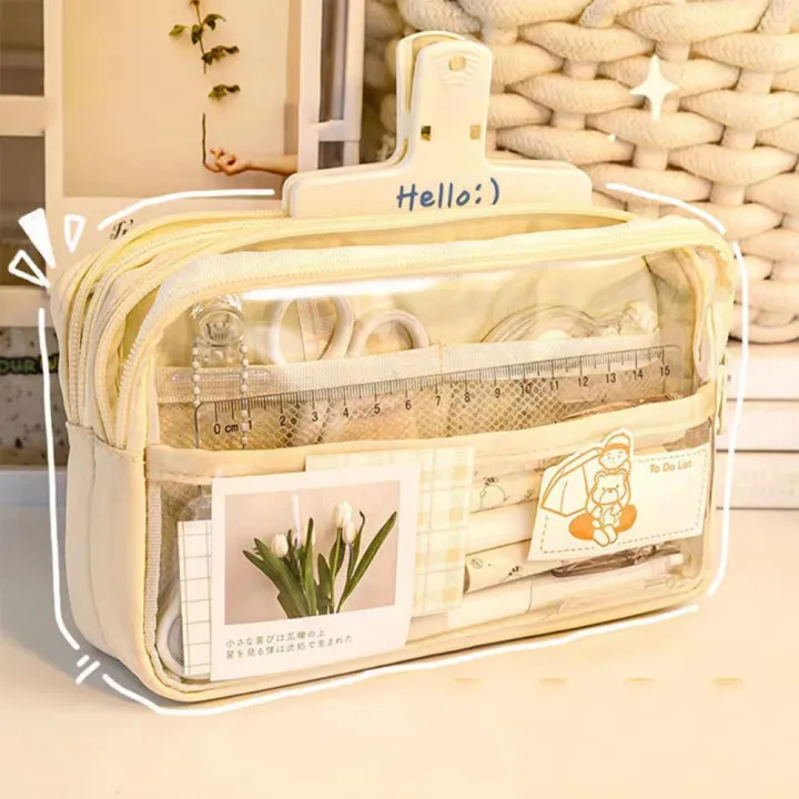 Zipper%20Pencil%20Pouch%20Transparent%20Pen%20Holder%20Transparent%20Pencil%20Case%20Multilayers%20Pencil%20Bag%20Aesthetic%20School%20Supplies%20-%20Image%202