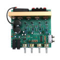 200W 2.0 Audio Power Amplifier Board HIFI Stereo Amplification Digital Reverb Microphone Amplifier Tone Board. 