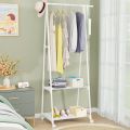 Fashion Laundry Movable Organizer Stand Clothes Display Rack with Storage Shelf Coat Racks Multi Function Hanger Creative Portable.