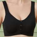 Nursing Bra Latex Feeding Bra Front Buckle Bra.