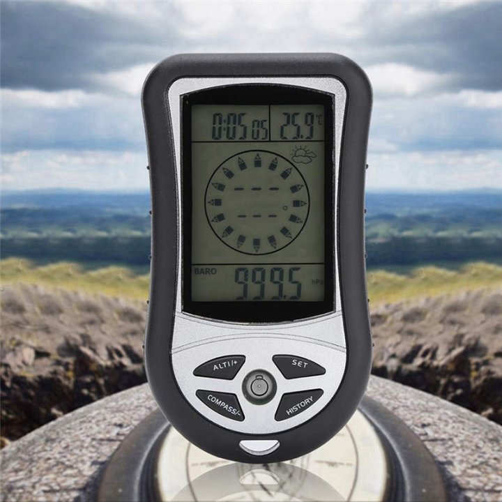 LCD%20Digital%20Compass%20Outdoor%20Hiking%20Multifunctional%20LCD%20Compass%20Altimeter%20Black%201Pcs%20-%20Image%206