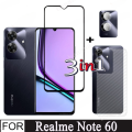 Realme Note 60 3-in-1 Combo Pack (Back Poly+ Back Camera Film + Front Tempered Glass). 