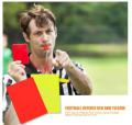 Referee Notebook Card set, Sports Referee Kit for Football, Soccer Referee Red And Yellow Cards Replacement Cards Notebook Score Sheets.