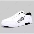 Running Sneakers White Color Shoes Casual Lace-Up Winter And Summer Men'S Shoes. 